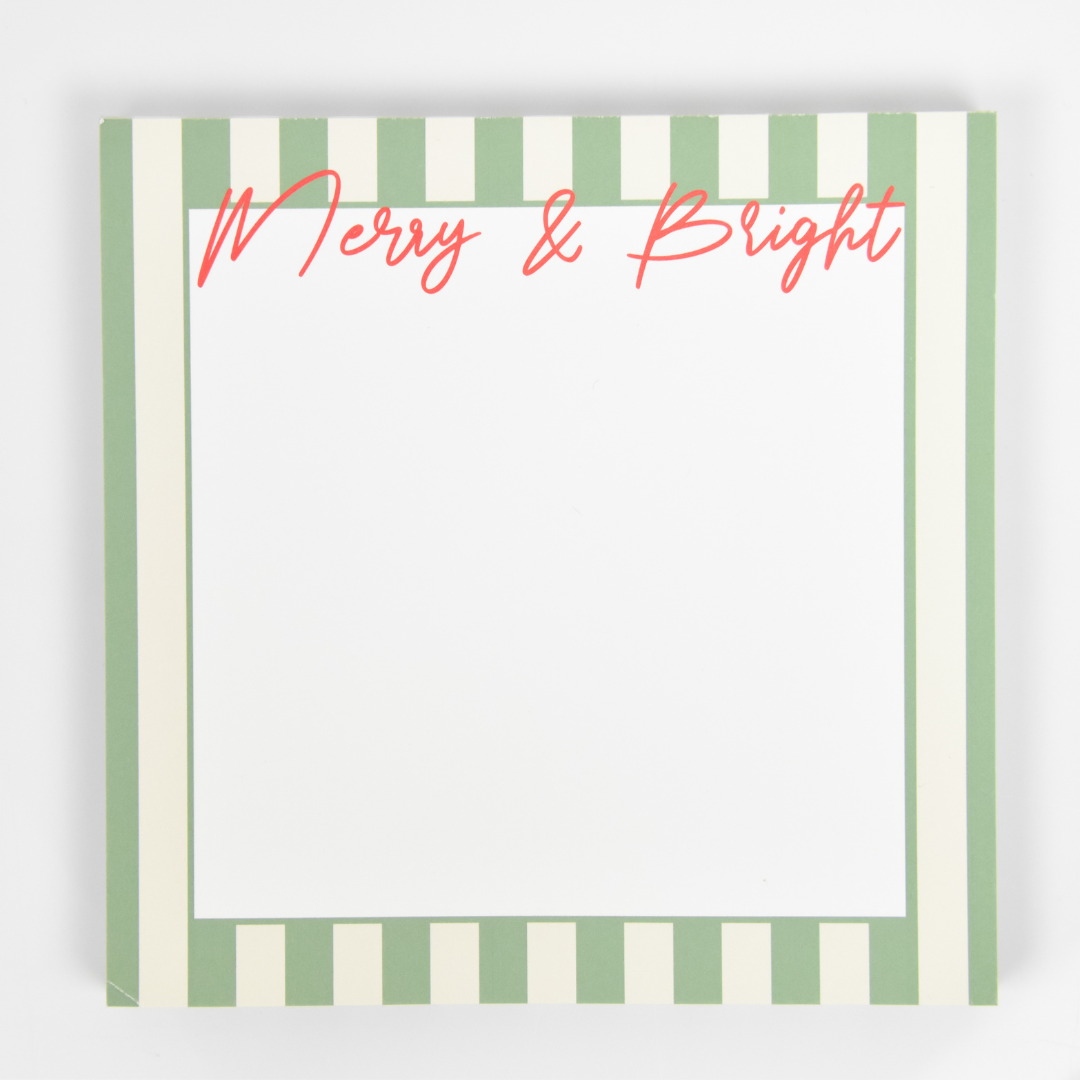 Merry & Bright Notepad