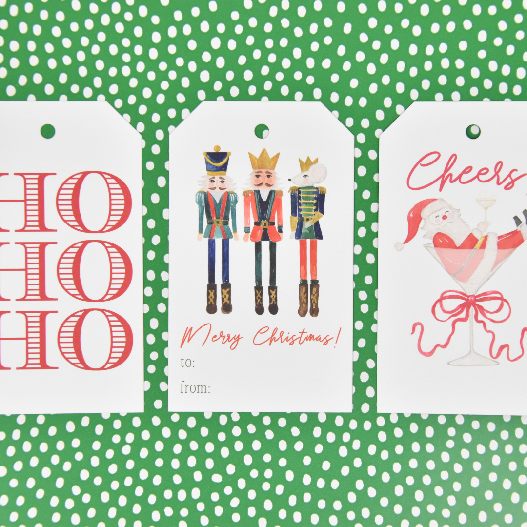 Nutcracker Icons Gift Tags