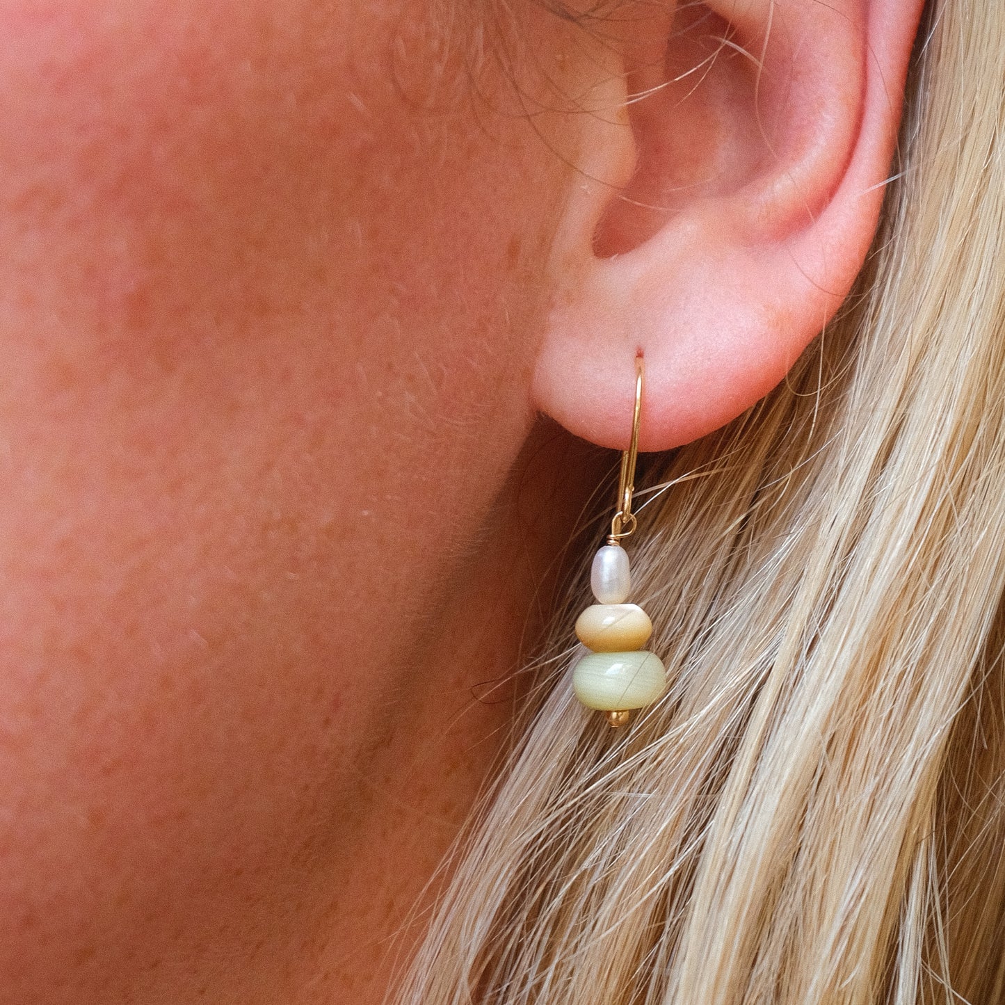 Stacked Rocks Earrings