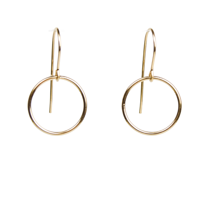 Simple Circle Earrings