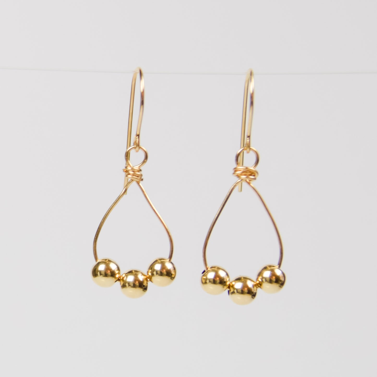 Golden Tears Earrings