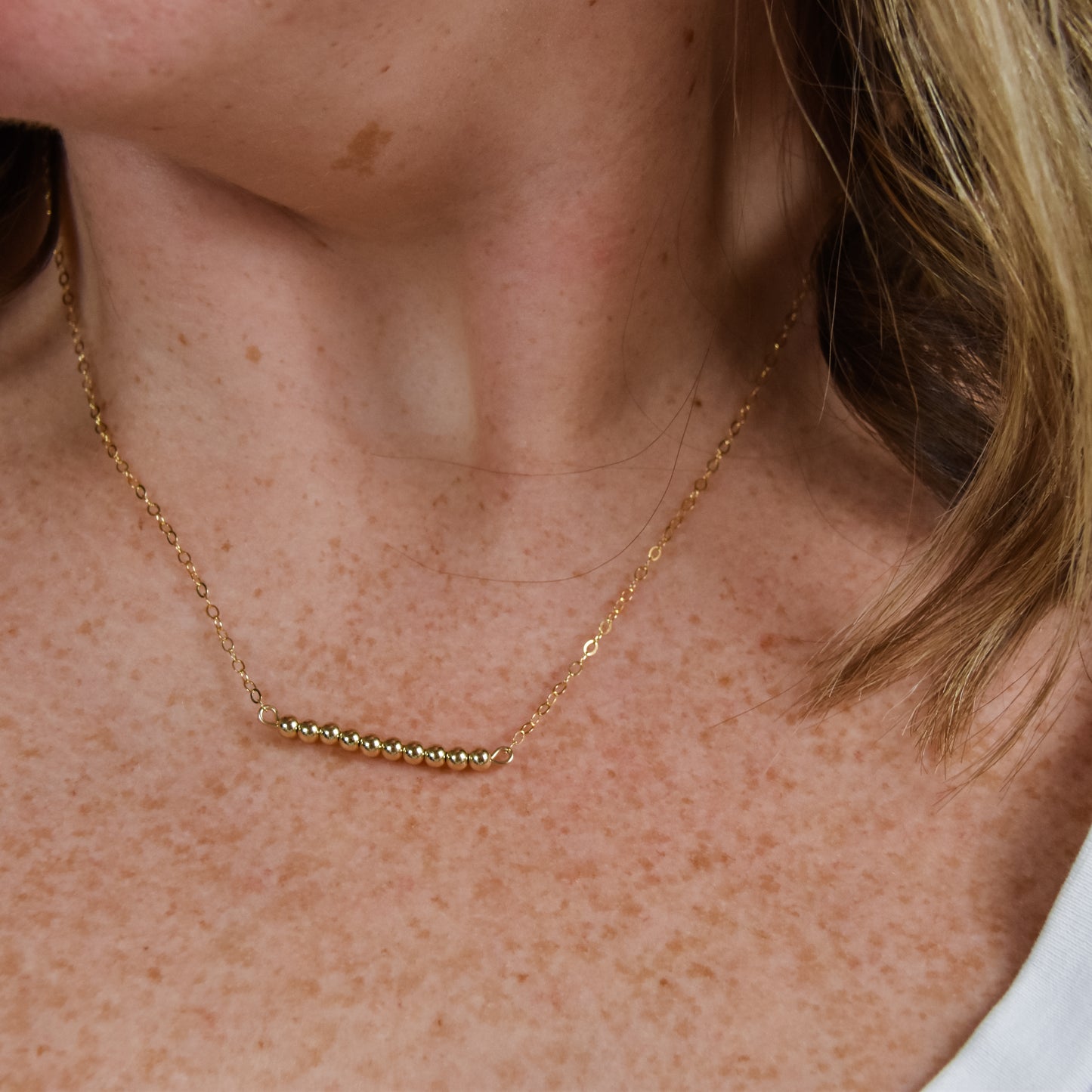 Golden Bar Necklace