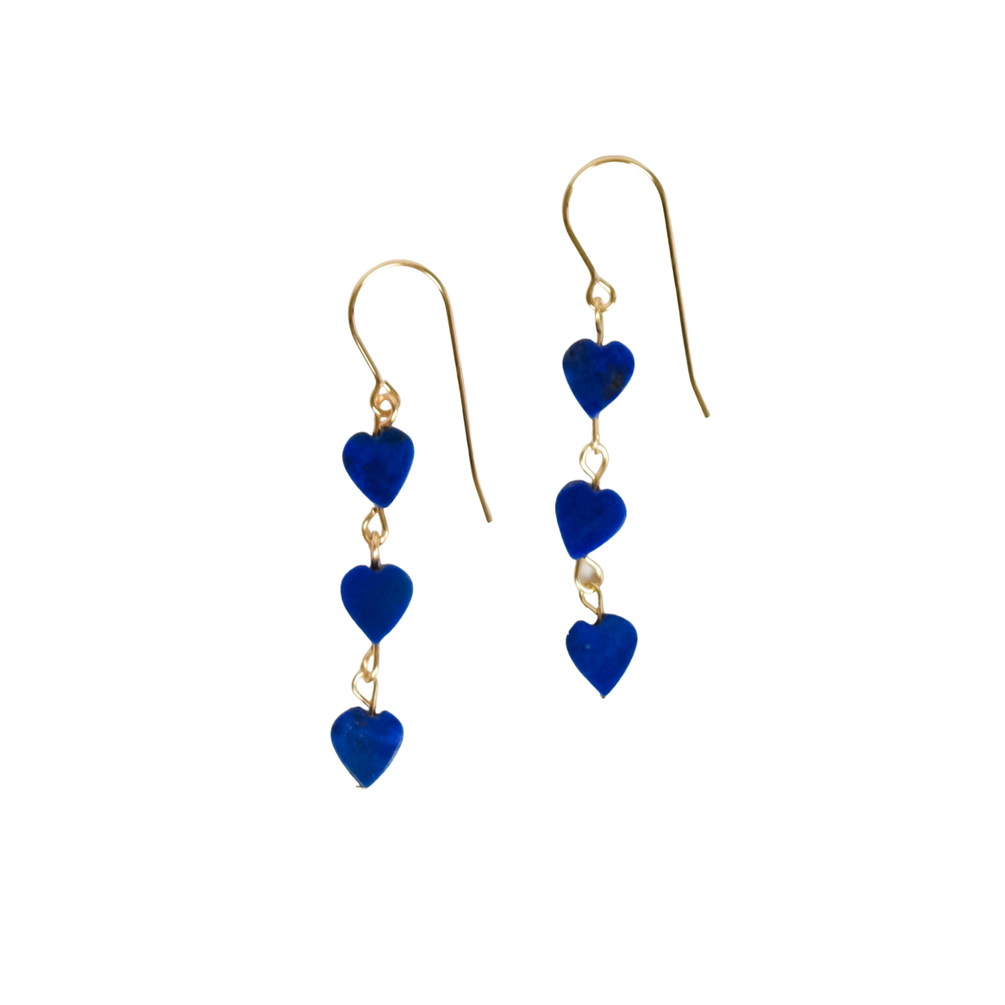 Lapis Love Earrings