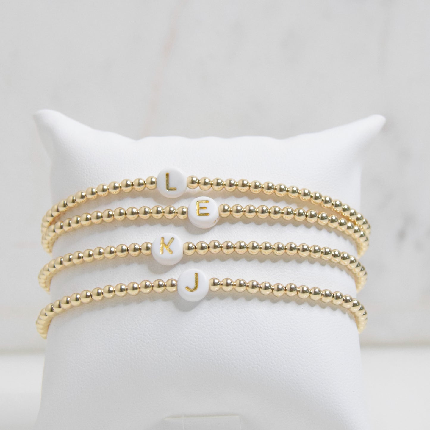 Gold Initial Bracelet