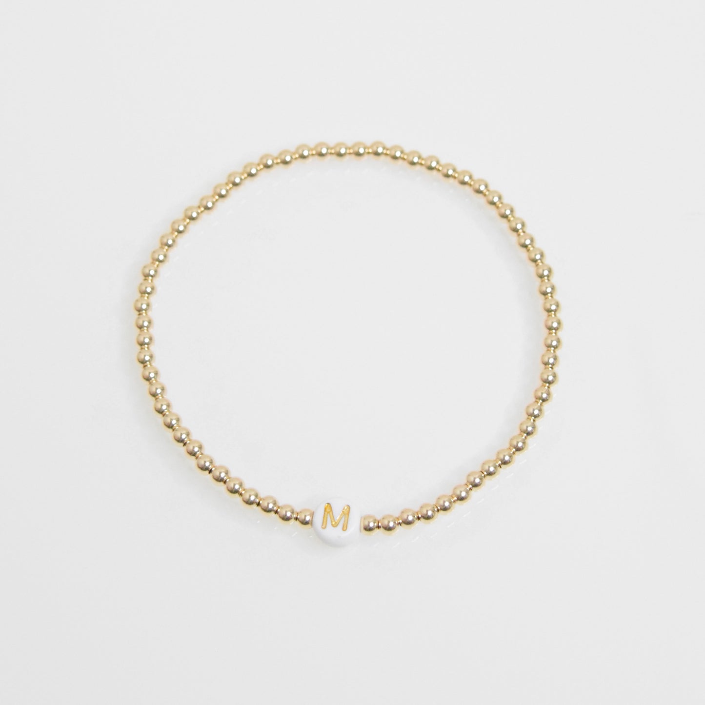 Gold Initial Bracelet