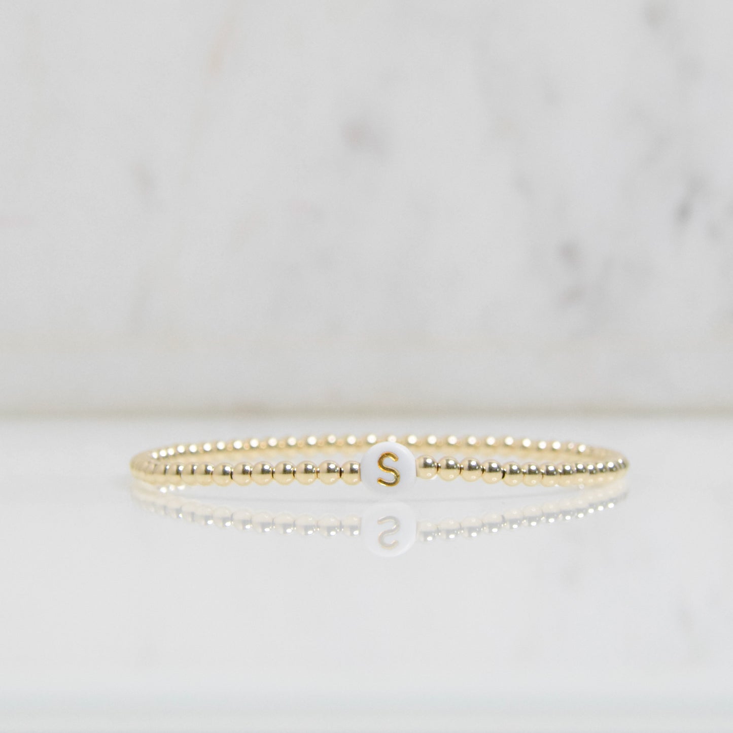 Gold Initial Bracelet