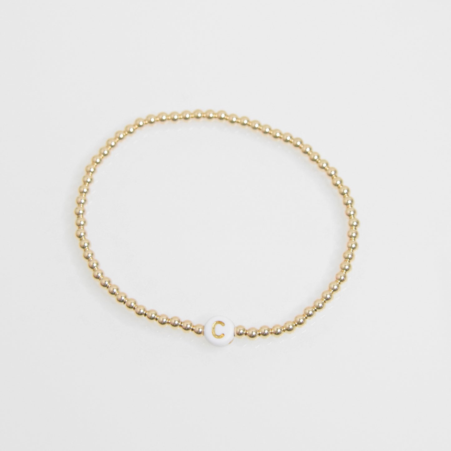 Gold Initial Bracelet