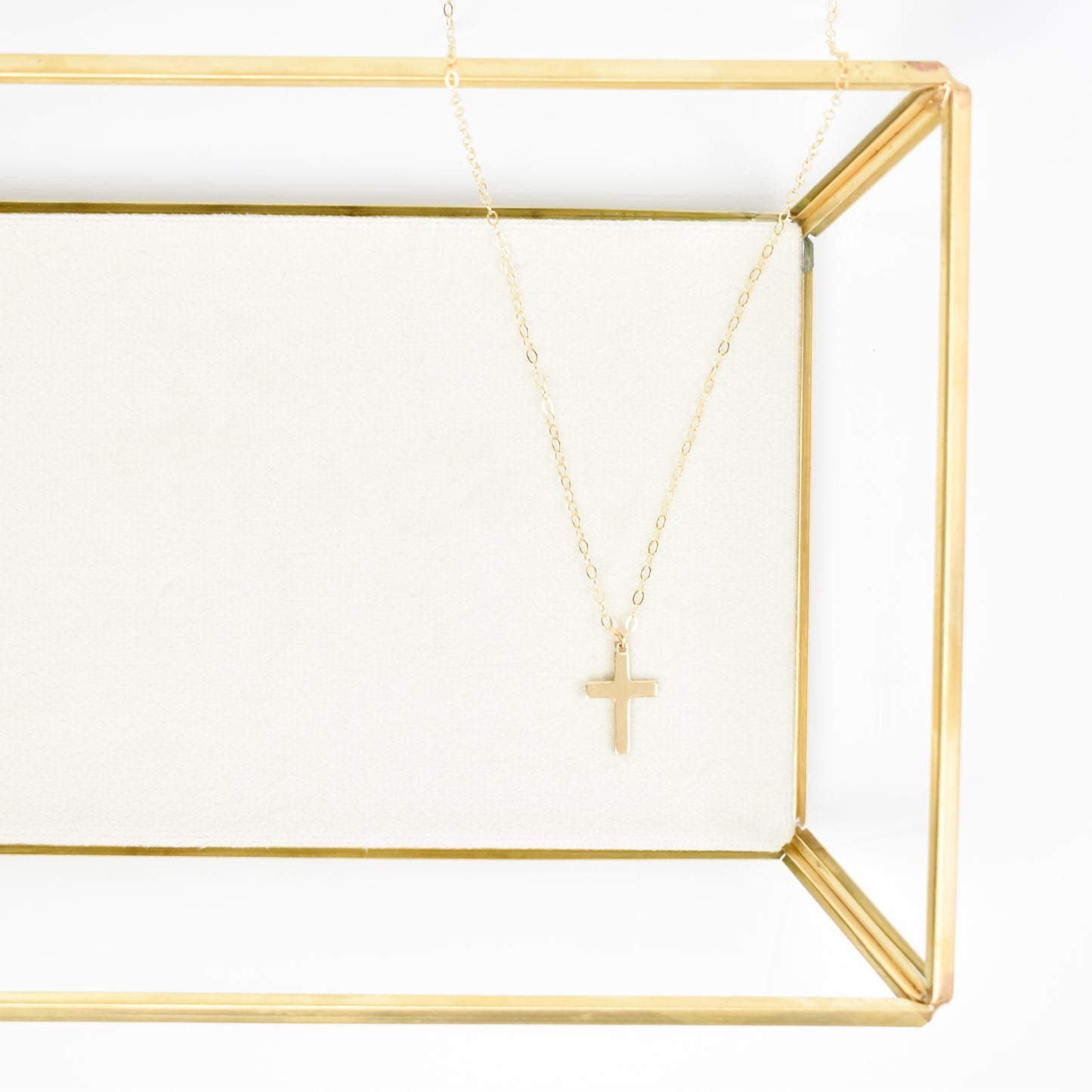 Simple Cross Necklace