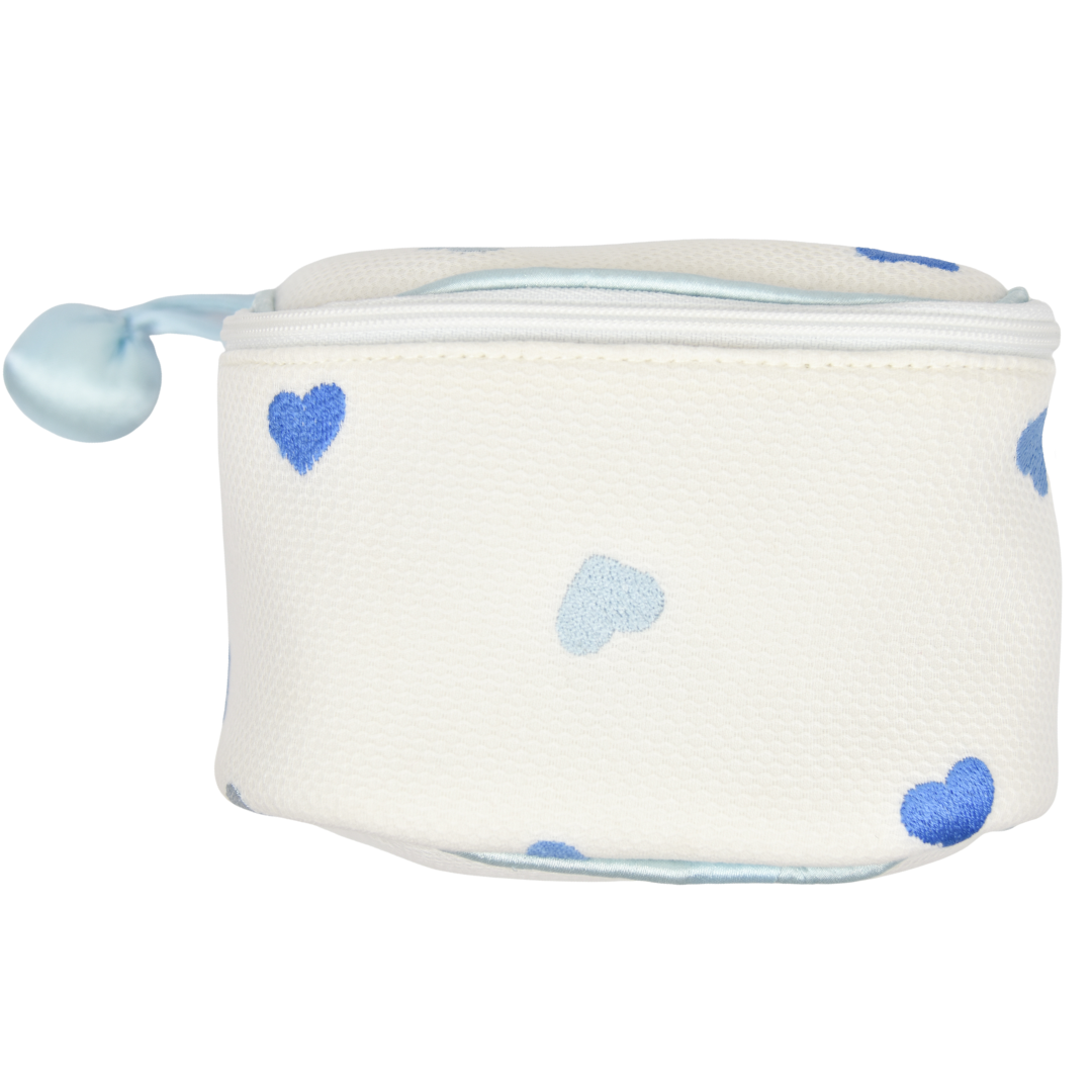 Josie Blue Heart Jewelry Box