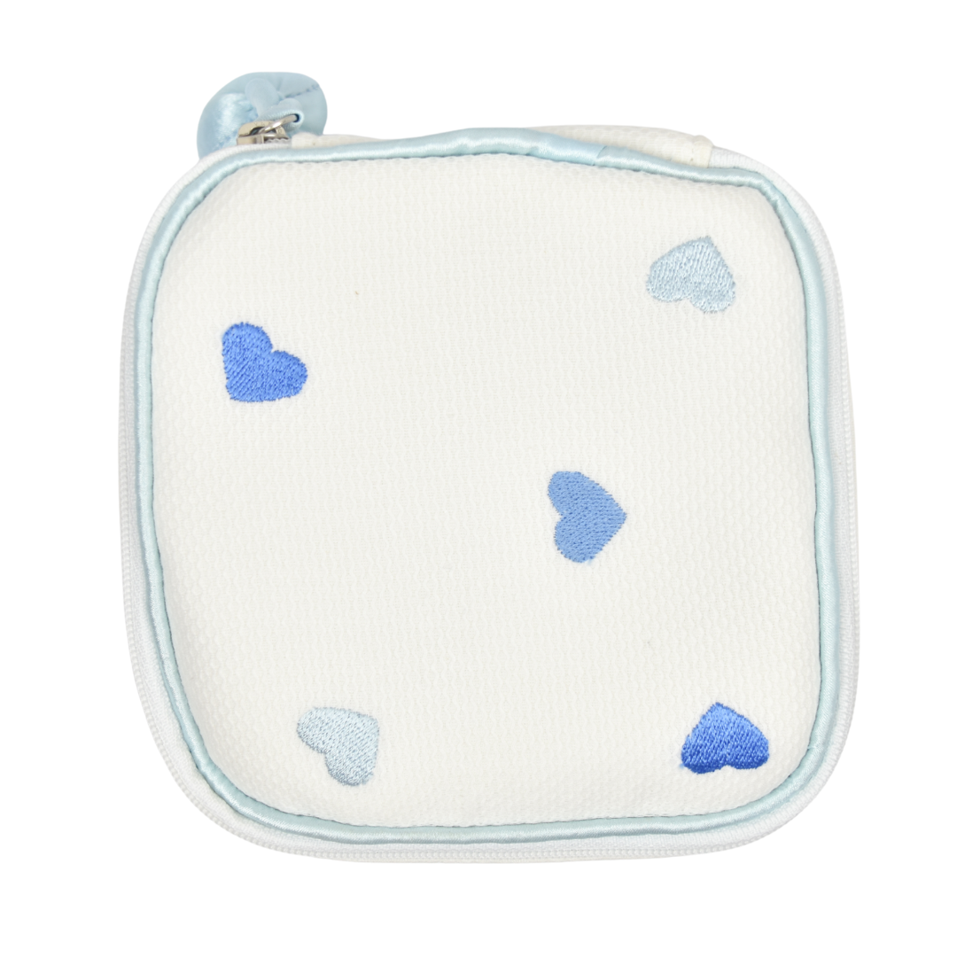 Josie Blue Heart Jewelry Box