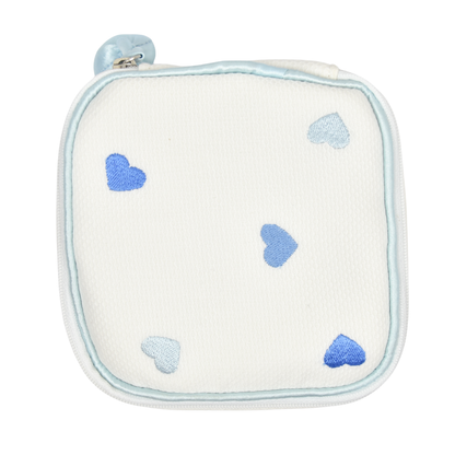 Josie Blue Heart Jewelry Box
