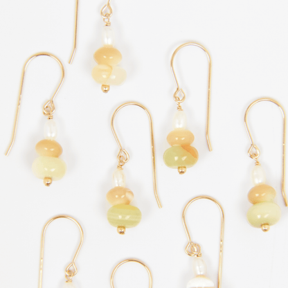 Stacked Rocks Earrings