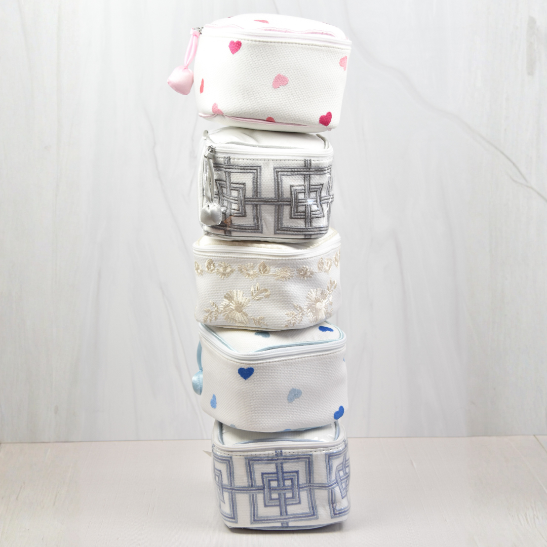 Josie Blue Heart Jewelry Box