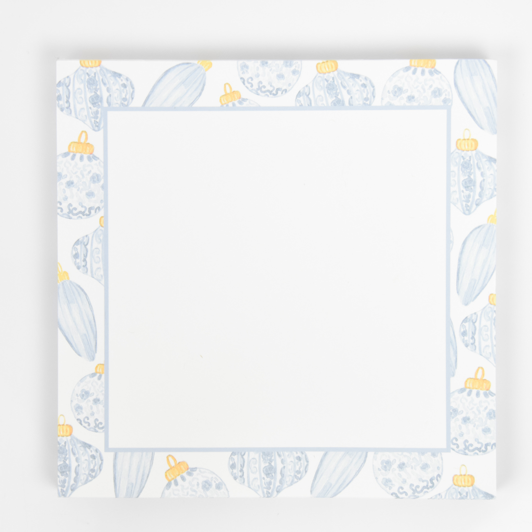 Chinoiserie Ornaments Notepad
