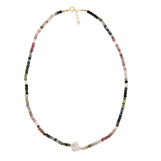 Clover Tourmaline Necklace