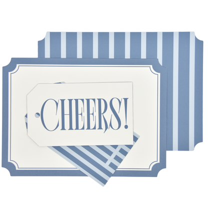 Stripe Cheers Gift Tags