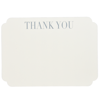Blue Stripe Thank You Cards