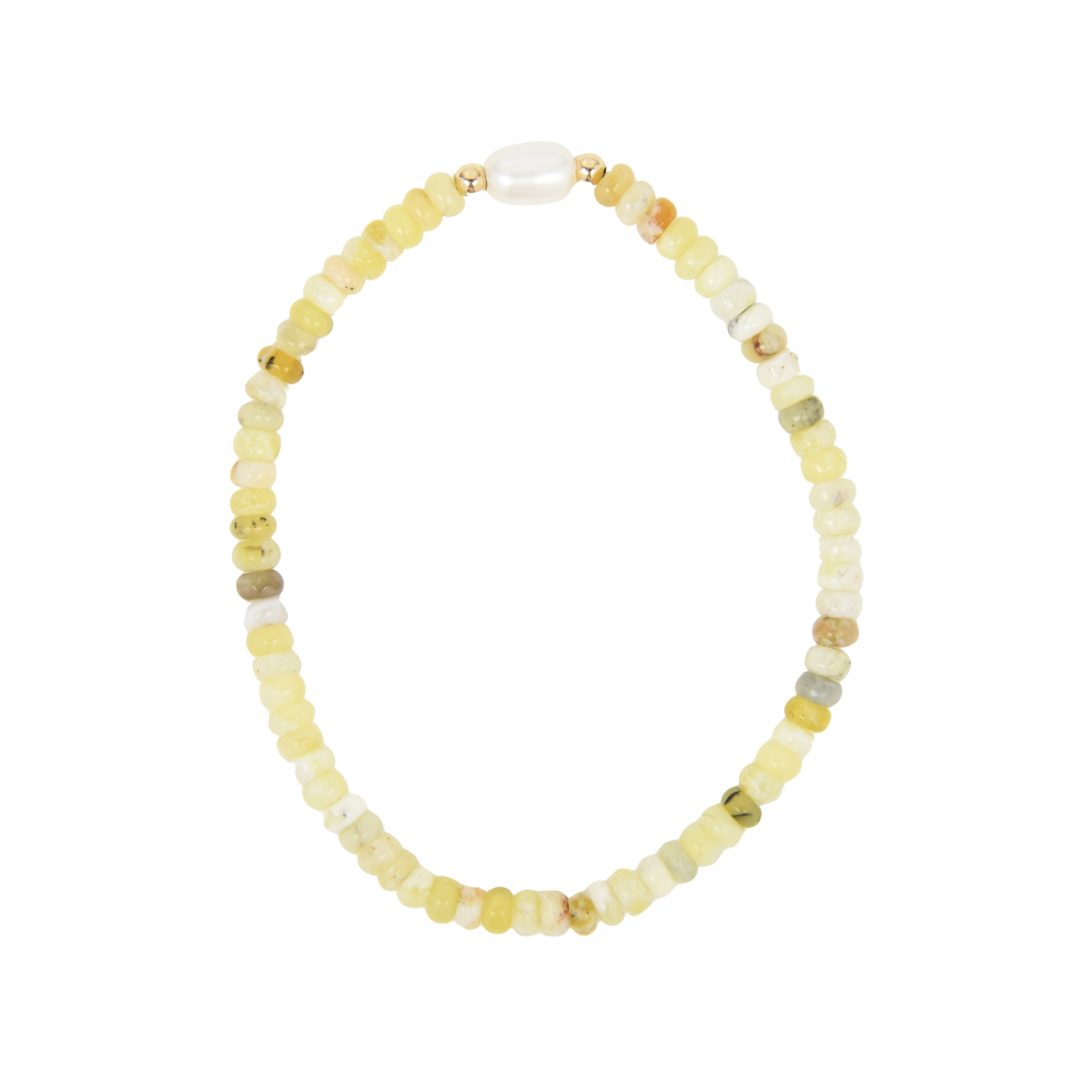 Mini Bracelet - Yellow Opal