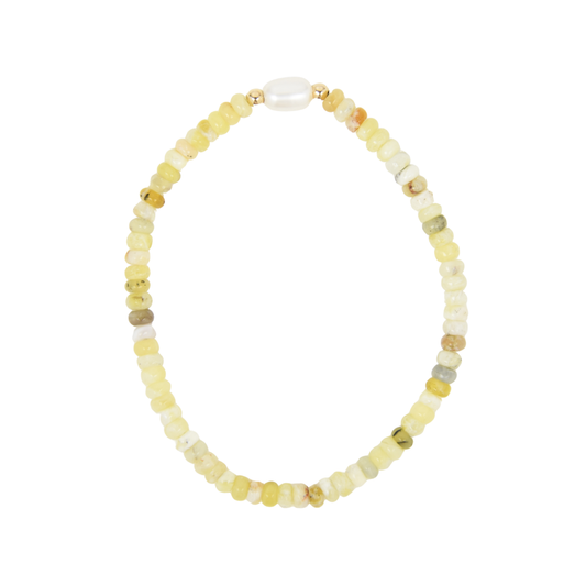Mini Bracelet - Yellow Opal