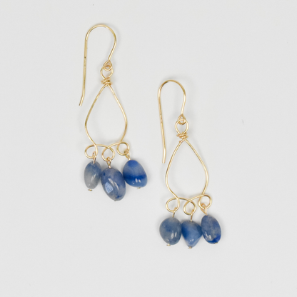 Deep Blue Earrings