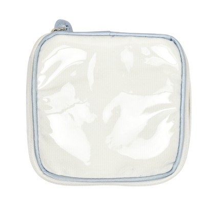 Geometric Blue Jewelry Box