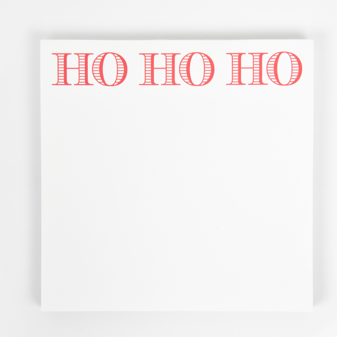 HO HO HO Notepad