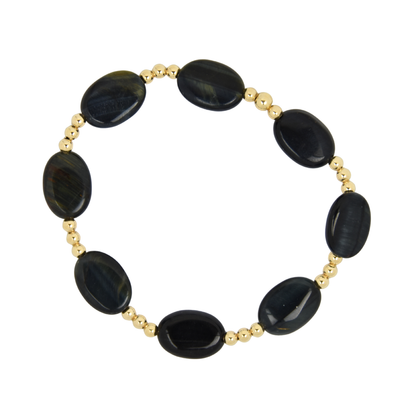 Tigers Eye Oval Bracelet