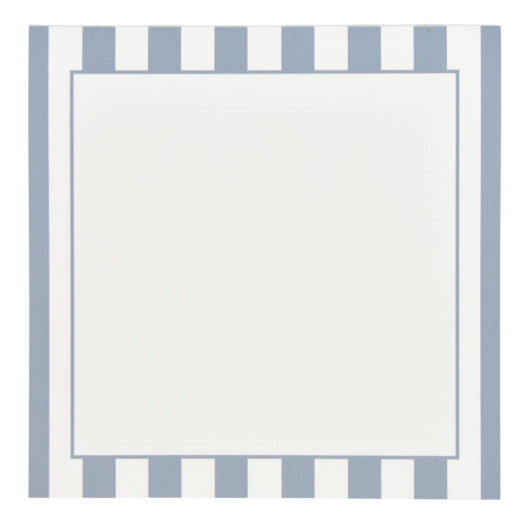 Blue Stripe Notepad