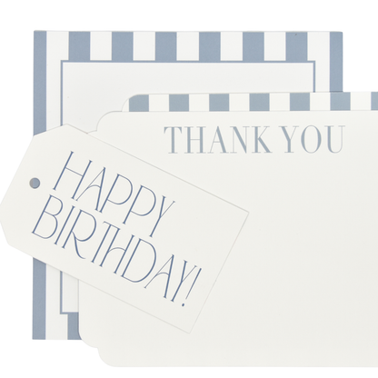 Blue Stripe Notepad