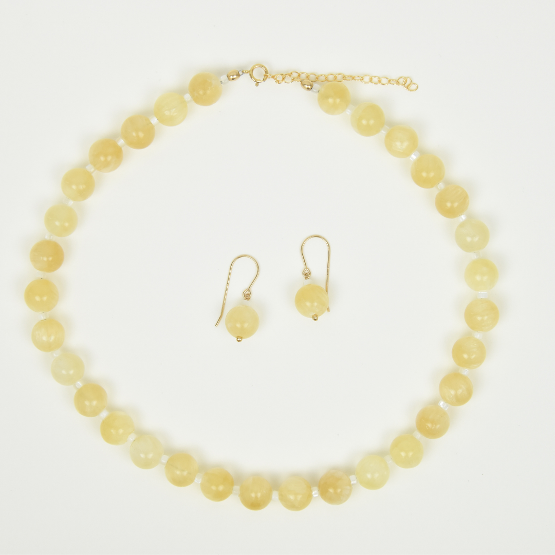 Well Rounded - Yellow Calcite