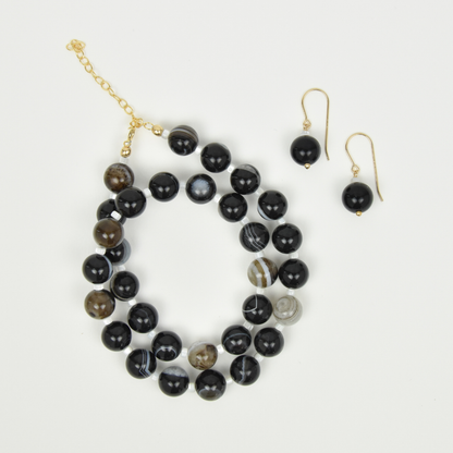 Well Rounded - Black Sardonyx
