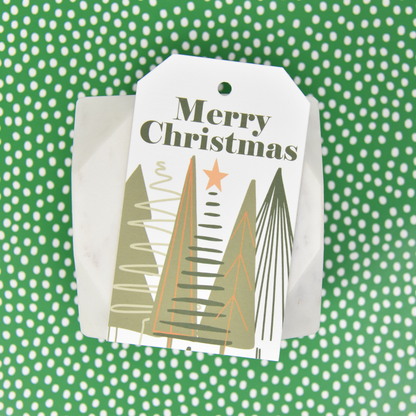 Christmas Trees Gift Tags