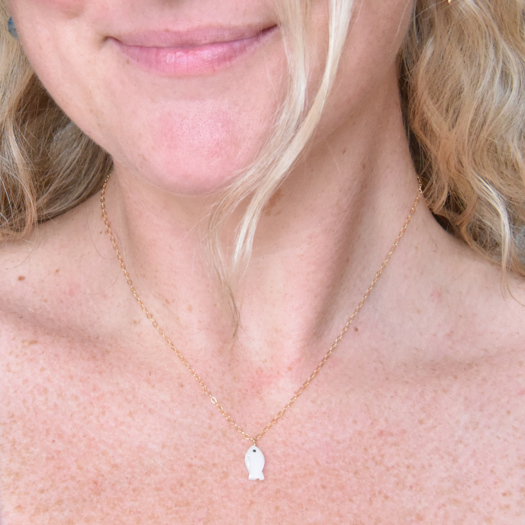 Fish Out Of Water Necklace