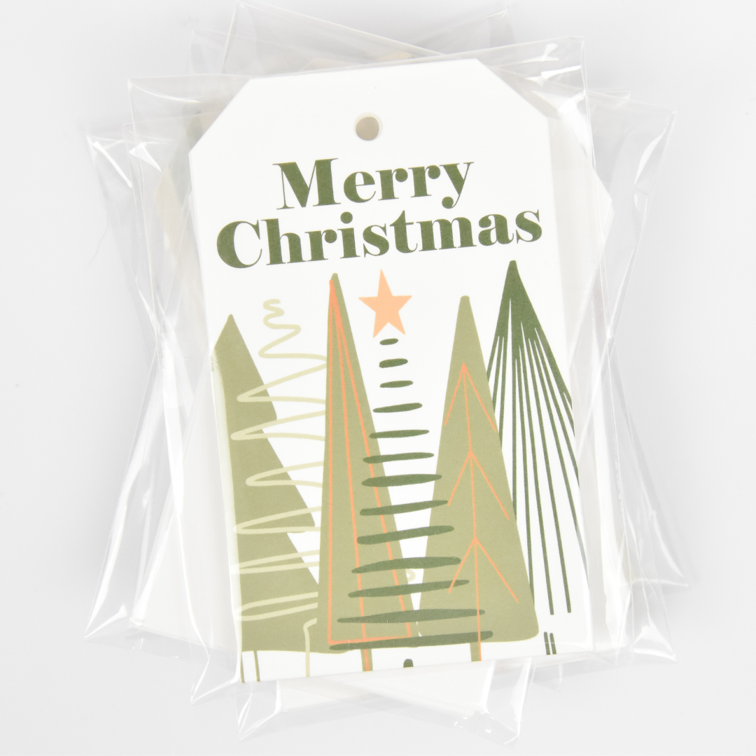 Christmas Trees Gift Tags