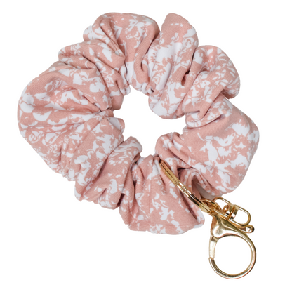 Cotton Candy Scrunchie Key Chain