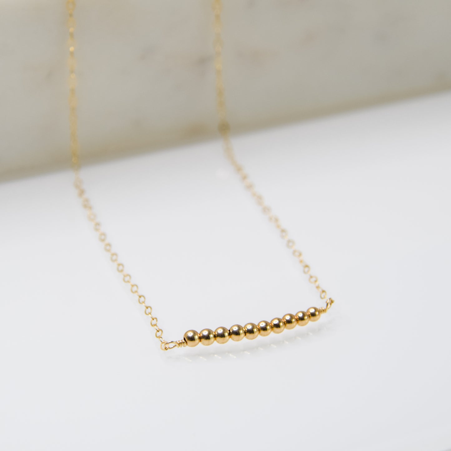 Golden Bar Necklace