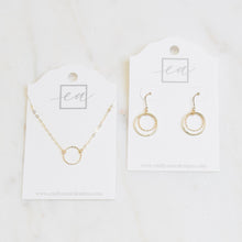 Load image into Gallery viewer, Double Circle Earrings
