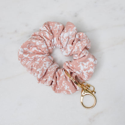 Cotton Candy Scrunchie Key Chain