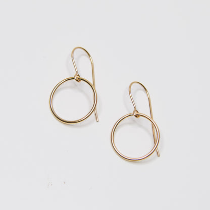 Simple Circle Earrings