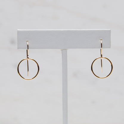 Simple Circle Earrings