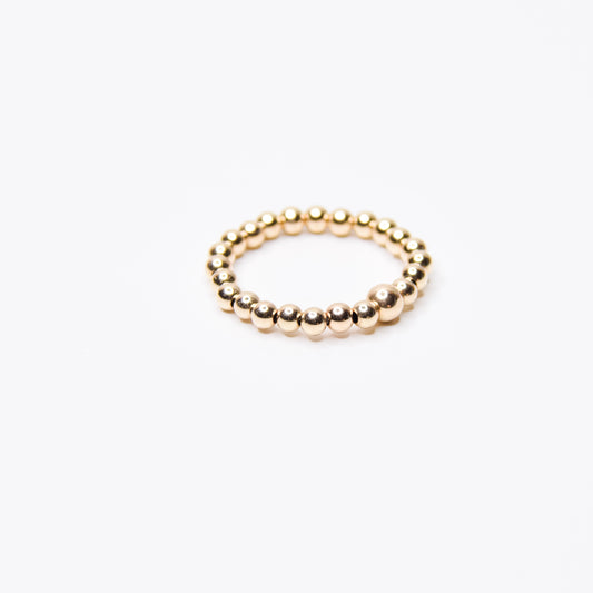 Golden Bead Ring