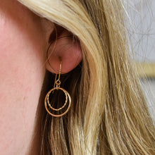 Load image into Gallery viewer, Double Circle Earrings
