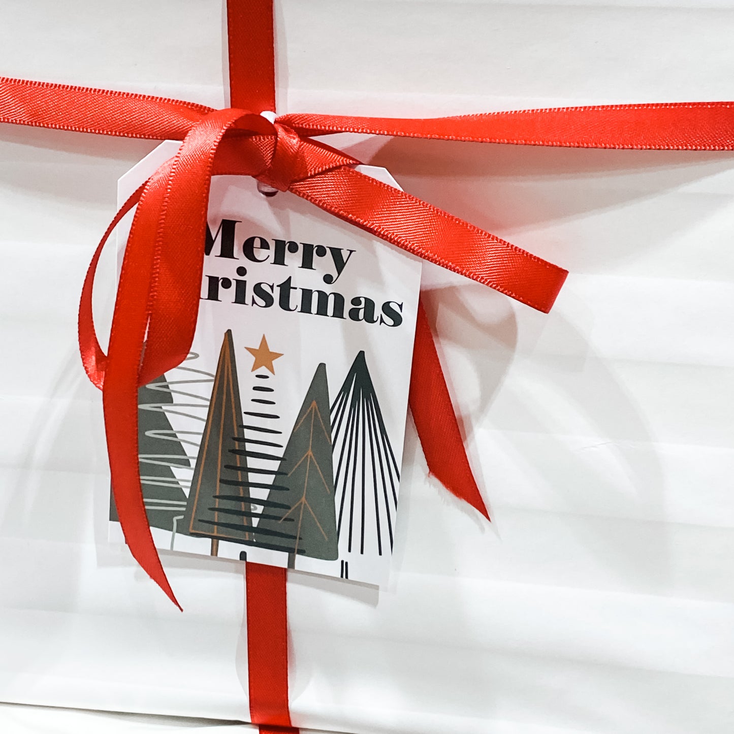 Christmas Forest Gift Tag