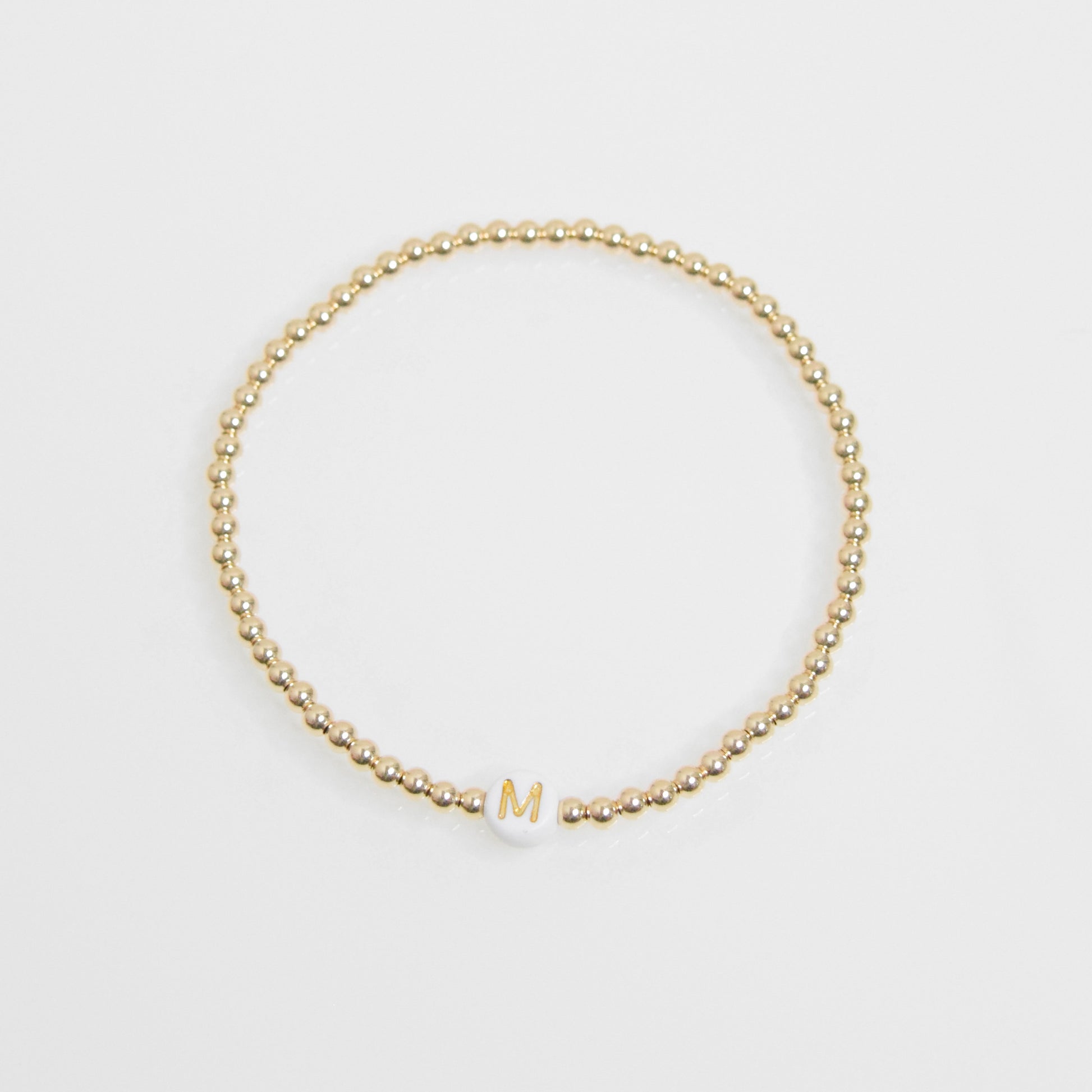 Gold Initial Bracelet – Emily Anne Designs LLC