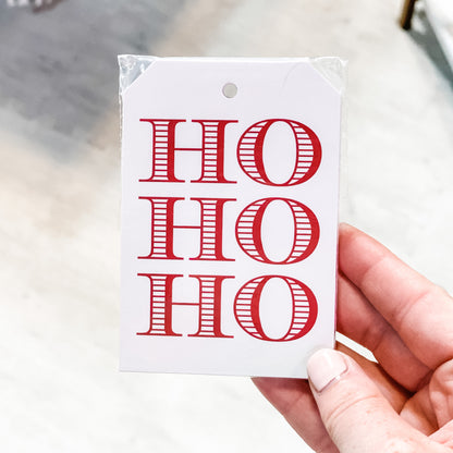 Ho Ho Ho Gift Tag