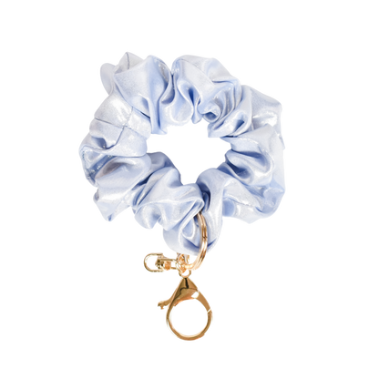 Iridescent Scrunchie Key Chain