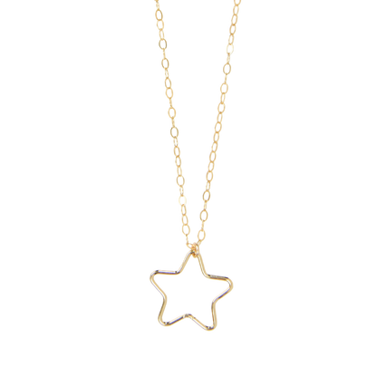 Open Star Necklace