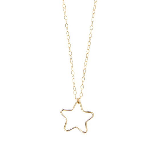 Open Star Necklace