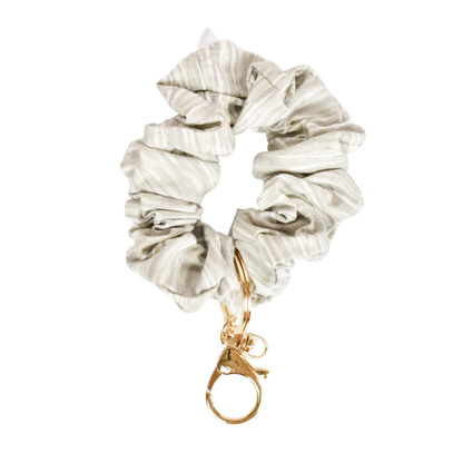 Winter Scrunchie Key Chain